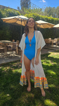 Kaftan con cintas